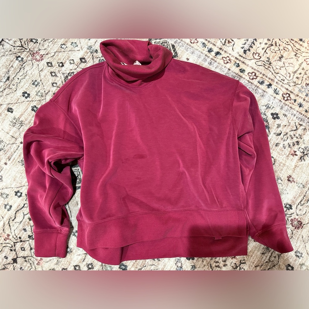 Cozy Turtleneck Pullover | Size 6 | Loose Fit